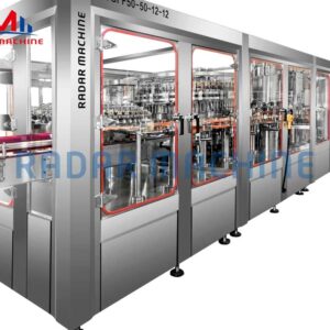 40-40-10 Complete Glass Bottle Alcohol Production Lineglass Bottle Alcohol Filling Line