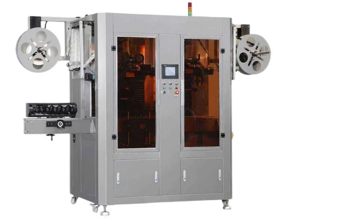 Automatic Double Head Shrink Sleeve Labeling Machine