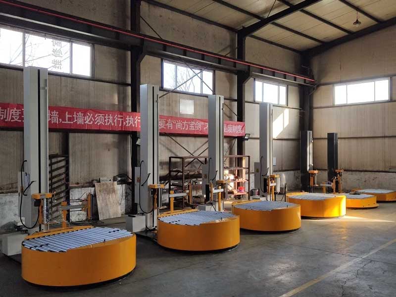 Pallet wrapper machine