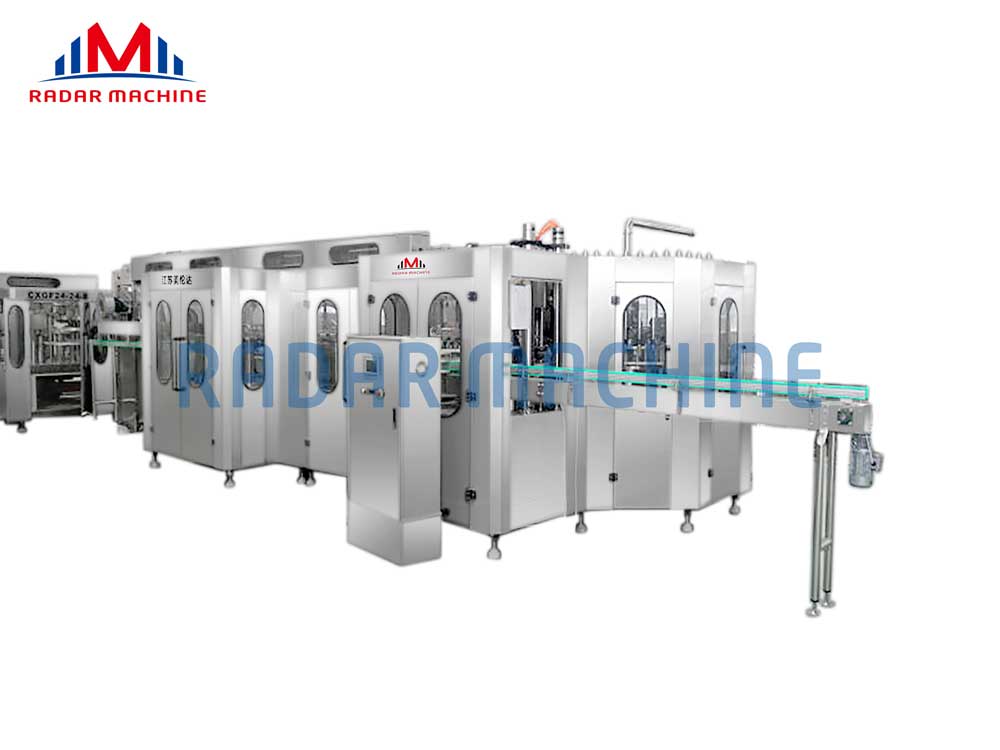 RXGF 24-24-8 8000BPH Complete Juice Production Line Fruit Juice Production Line Juicer Production Line Processing Machine